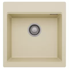   HD Infinity Beige 48 egymedencés gránit mosogatótálca, soft bézs színben