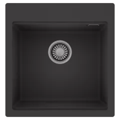   HD Infinity Antracit 48 egymedencés gránit mosogatótálca, matt antracit színben