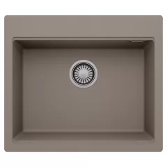   HD Infinity Tortora 58 egymedencés gránit mosogatótálca, tortora színben