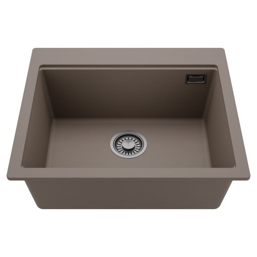 HD Infinity Tortora 58 egymedencés gránit mosogatótálca, tortora színben