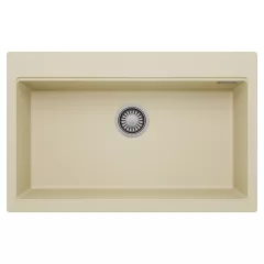   HD Infinity Beige 78 egymedencés gránit mosogatótálca, soft bézs színben