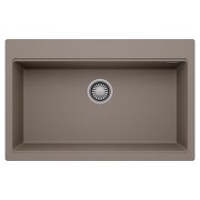 HD Infinity Tortora 78 egymedencés gránit mosogatótálca, tortora színben