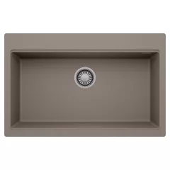   HD Infinity Tortora 78 egymedencés gránit mosogatótálca, tortora színben