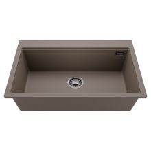 HD Infinity Tortora 78 egymedencés gránit mosogatótálca, tortora színben