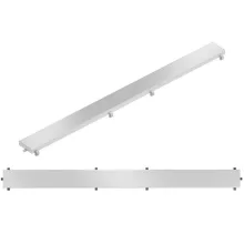 HD Mars+ 01 Chrome 100 cm hosszú rozsdamentes acél komplett zuhanyfolyóka, kettős bűzzárral