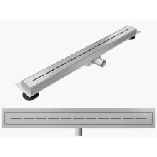 HD Mars+ 03 Chrome 80 cm hosszú rozsdamentes acél komplett zuhanyfolyóka, kettős bűzzárral