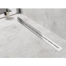 HD Mars 03 Chrome 80 cm hosszú rozsdamentes acél komplett zuhanyfolyóka