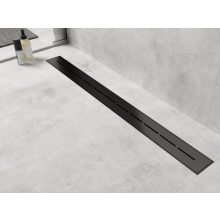 HD Mars 03 Black rozsdamentes acél komplett fekete zuhanyfolyóka