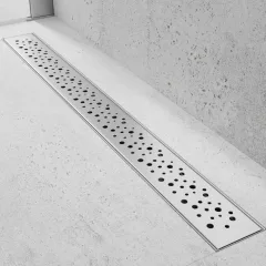 HD Mars 04 Chrome rozsdamentes acél komplett zuhanyfolyóka