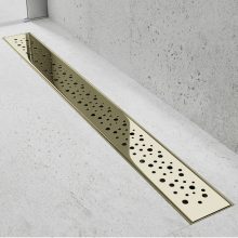 HD Mars 04 Gold rozsdamentes acél komplett arany zuhanyfolyóka