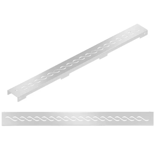 HD Mars 05 Chrome 70 cm hosszú rozsdamentes acél komplett zuhanyfolyóka