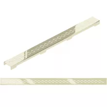 HD Mars+ 05 Gold 80 cm hosszú rozsdamentes acél komplett arany zuhanyfolyóka, kettős bűzzárral