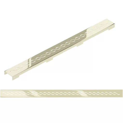 HD Mars 05 Gold 70 cm hosszú rozsdamentes acél komplett arany zuhanyfolyóka