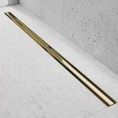   HD Mars Slim 06 Gold rozsdamentes acél komplett arany zuhanyfolyóka