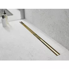 HD Mars Slim 06 Gold rozsdamentes acél komplett arany zuhanyfolyóka