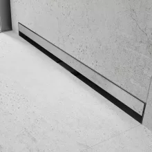 HD Mars+ 08 Chrome 80 cm hosszú csempézhető rozsdamentes acél komplett fali zuhanyfolyóka, kettős bűzzárral