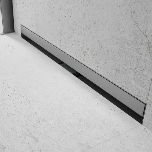 HD Mars 08 Chrome rozsdamentes acél komplett fali zuhanyfolyóka