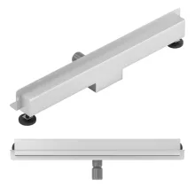 HD Mars 08 Chrome rozsdamentes acél komplett fali zuhanyfolyóka