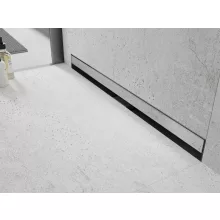 HD Mars 08 Chrome csempézhető rozsdamentes acél komplett fali zuhanyfolyóka