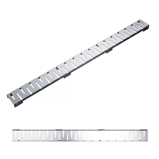 HD Mars+ 10 Chrome rozsdamentes acél komplett zuhanyfolyóka, kettős bűzzárral