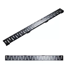 HD Mars 10 Black rozsdamentes acél komplett fekete zuhanyfolyóka