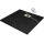 HD Marco+ Black Marble 90x90 SMC kompozit slim szögletes kőhatású zuhanytálca, arany színű ráccsal, 2,6 cm magas, szifonnal