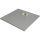 HD Marco+ Gray 90x90 SMC kompozit slim szögletes kőhatású zuhanytálca, arany színű ráccsal, 2,6 cm magas, szifon nélkül