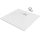 HD Marco+ White 90x90 SMC kompozit slim szögletes kőhatású zuhanytálca, fehér ráccsal, 2,6 cm magas, szifonnal