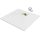 HD Marco+ White 90x90 SMC kompozit slim szögletes kőhatású zuhanytálca, arany színű ráccsal, 2,6 cm magas, szifonnal