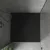   HD Marco Black 80x80/90x90 SMC kompozit magasított szögletes kőhatású zuhanytálca, 15 cm magas, szifon nélkül