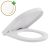   HD Compact "A" Matt White WC tető matt fehér zsanérral