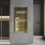 HD Apollo 1200x500 mm design törölközőszárító radiátor, arany