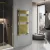   HD Apollo Gold 1200x600 mm design törölközőszárító radiátor, arany