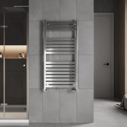 HD Apollo Chrome 1600x500 mm design törölközőszárító radiátor, króm