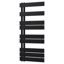 HD Astoria Black 1000x500 mm design törölközőszárító radiátor, matt fekete