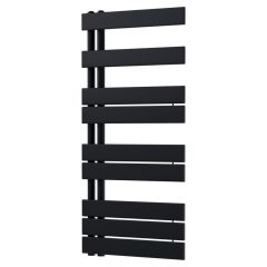   HD Astoria Black 1000x500 mm design törölközőszárító radiátor, matt fekete