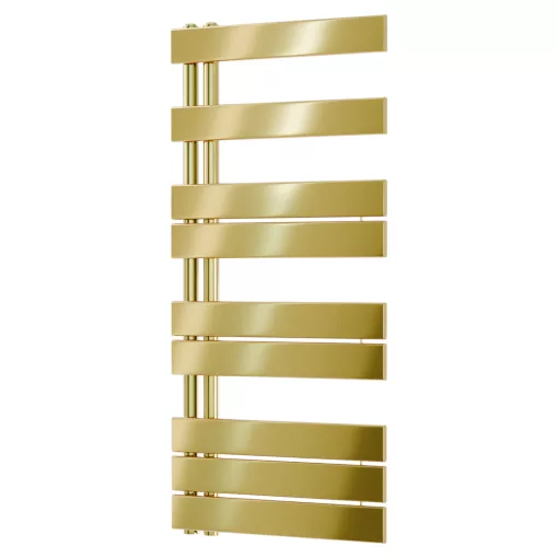 HD Astoria Gold 1000x500 mm design törölközőszárító radiátor, fényes arany