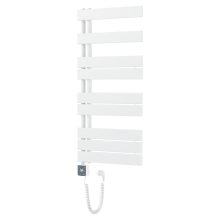 HD Astoria White 1000x500 mm smart elektromos design törölközőszárító radiátor 400W-os wifi-s fűtőpatronnal, smart funkcióval, fényes fehér