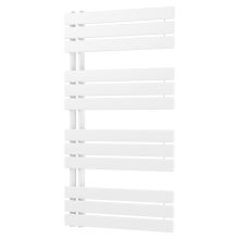 HD Astoria White 1000x600 mm design törölközőszárító radiátor, fényes fehér