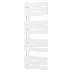   HD Astoria White 1200x500 mm design törölközőszárító radiátor, fényes fehér