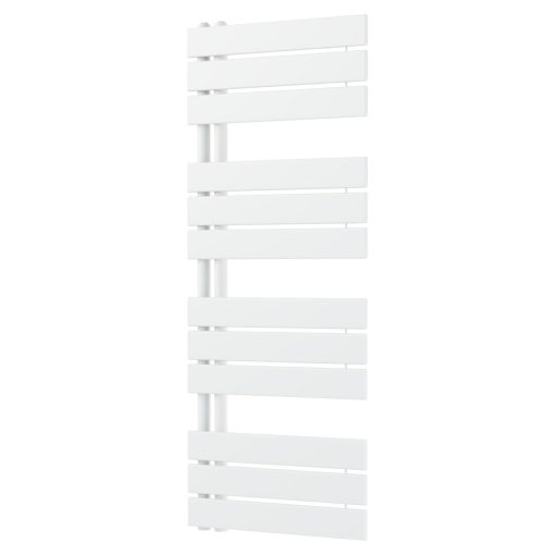 HD Astoria White 1200x500 mm design törölközőszárító radiátor, fényes fehér