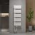 HD Astoria White 1200x600 mm elektromos design törölközőszárító radiátor 400W-os fűtőpatronnal, fényes fehér