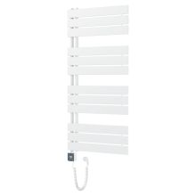 HD Astoria White 1200x600 mm smart elektromos design törölközőszárító radiátor 400W-os wifi-s fűtőpatronnal, smart funkcióval, fényes fehér