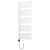 HD Astoria White 1200x600 mm smart elektromos design törölközőszárító radiátor 400W-os wifi-s fűtőpatronnal, smart funkcióval, fényes fehér
