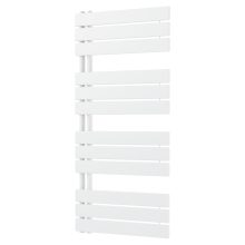 HD Astoria White 1200x600 mm design törölközőszárító radiátor, fényes fehér