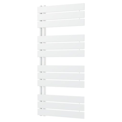 HD Astoria White 1200x600 mm design törölközőszárító radiátor, fényes fehér