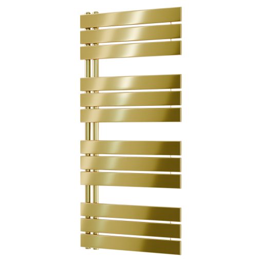 HD Astoria Gold 1200x600 mm design törölközőszárító radiátor, fényes arany