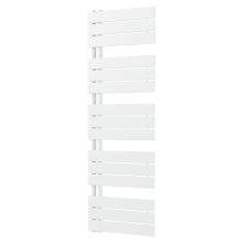 HD Astoria White 1400x500 mm design törölközőszárító radiátor, fényes fehér