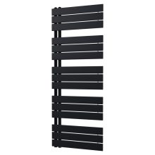 HD Astoria Black 1400x600 mm design törölközőszárító radiátor, matt fekete