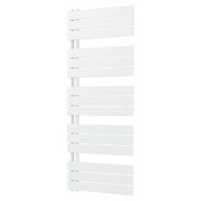 HD Astoria White 1400x600 mm design törölközőszárító radiátor, fényes fehér